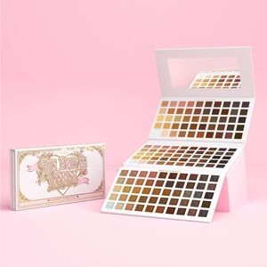 Glam Bridal Series Eyeshadow Palette with Gold and Brown Hues